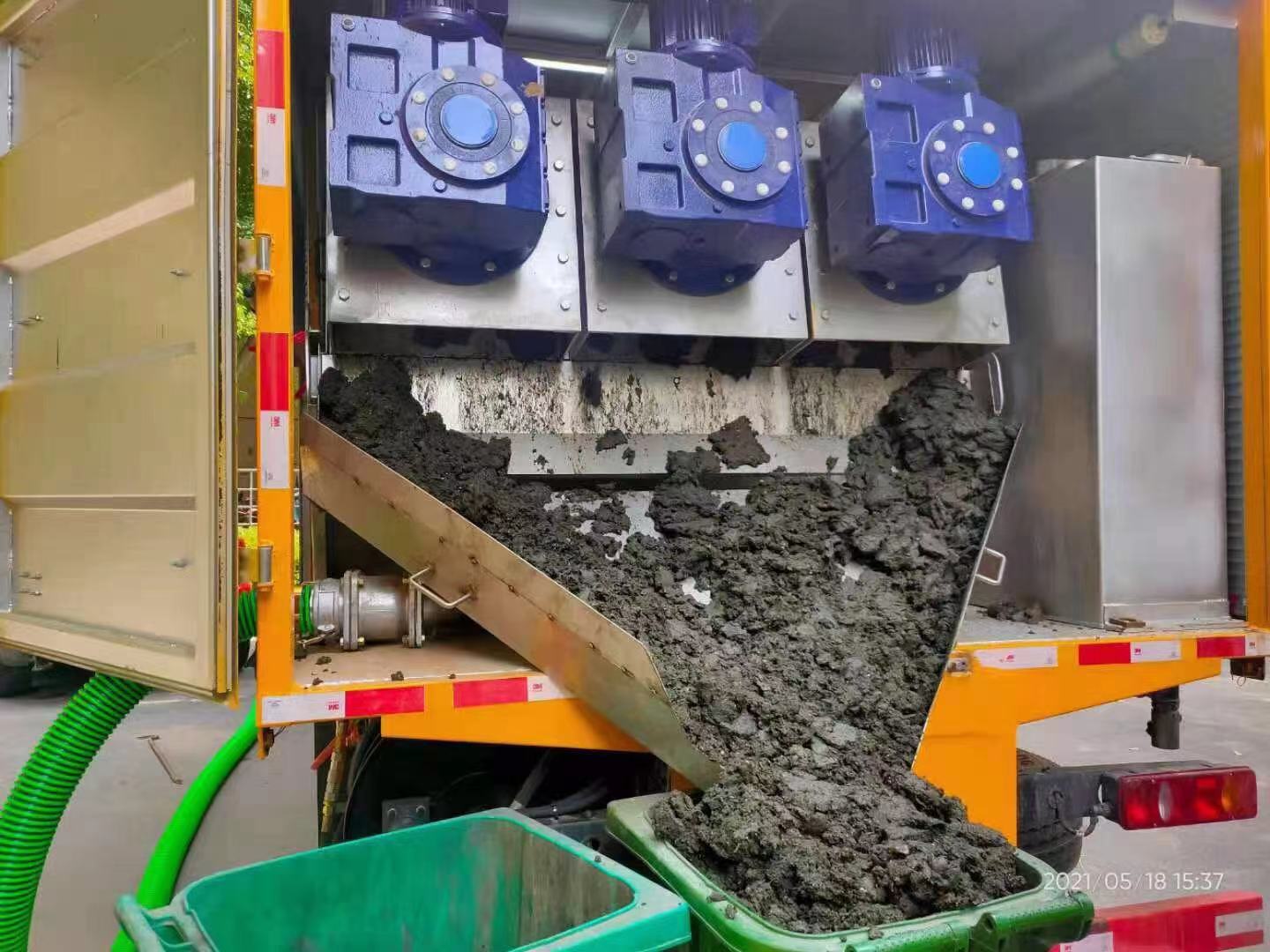滨湖化粪池清掏城市维护站-泥浆净化干湿分离处理