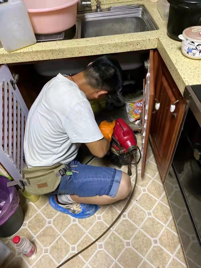 滨湖通下水道